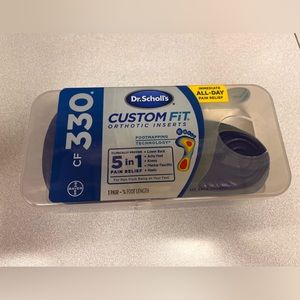 NWT Dr Scholl's Custom Fit Orthotic Inserts CF 330